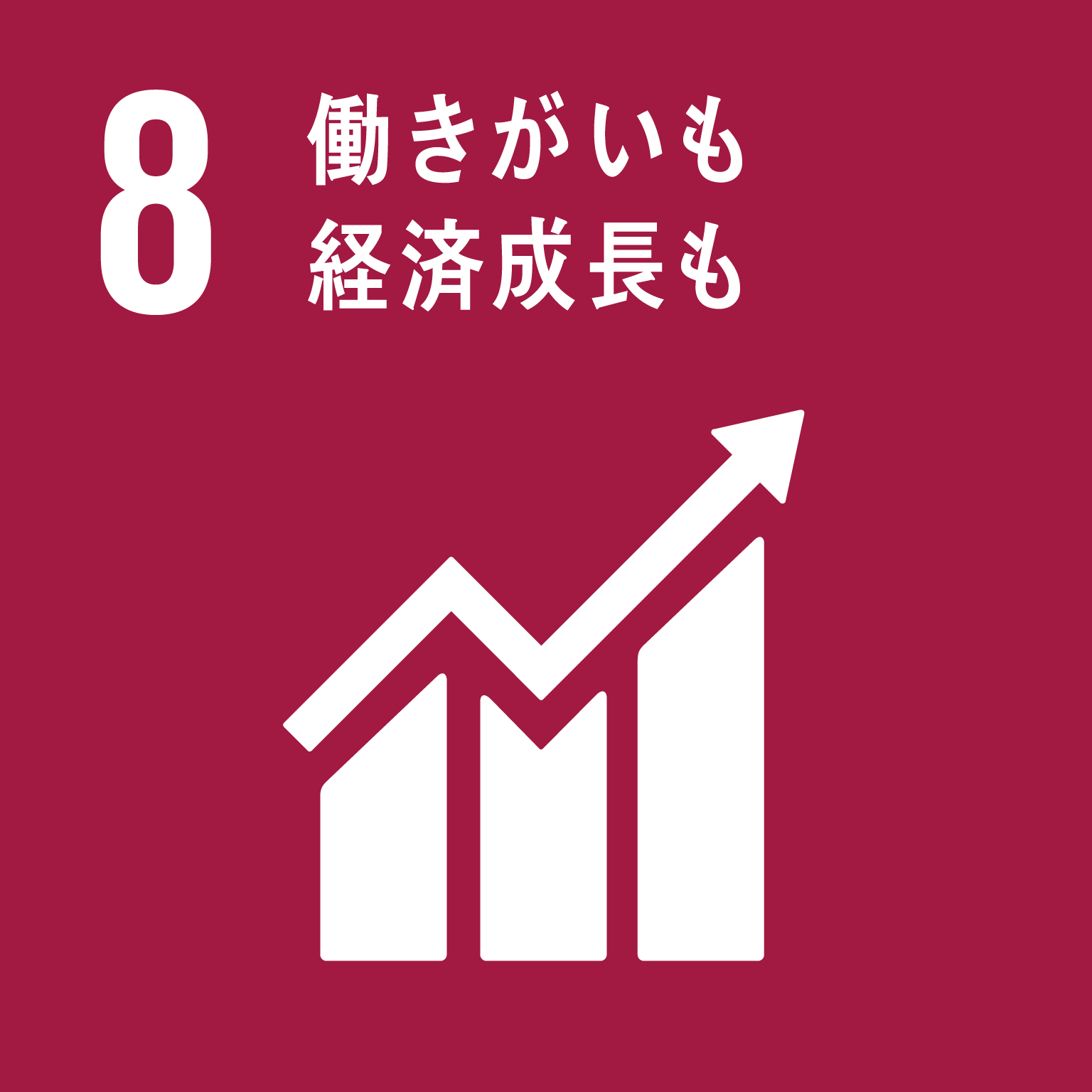 SDGs 働きがいも経済成長も